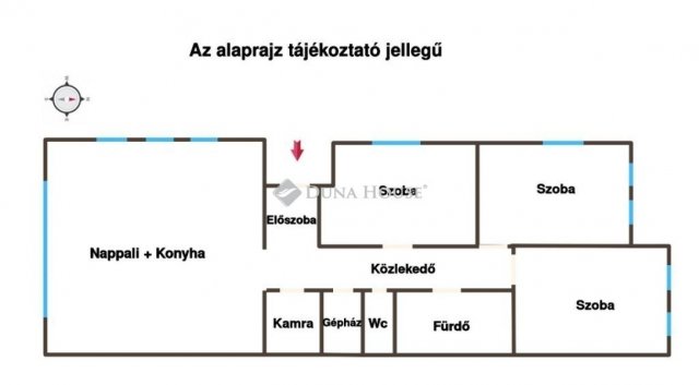 Eladó családi ház, Délegyházán 111 M Ft, 4 szobás