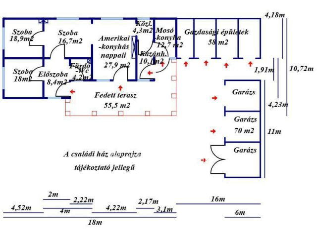Eladó családi ház, Tiszakécskén 45 M Ft, 3 szobás