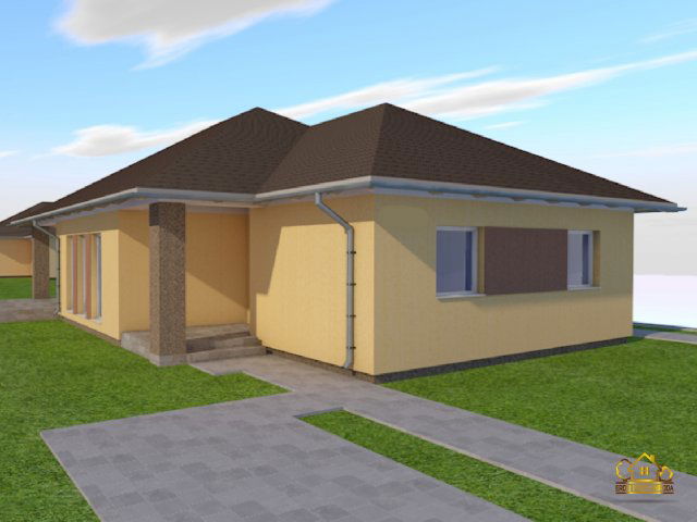 Eladó családi ház, Kiskunlacházán 89.9 M Ft, 4 szobás