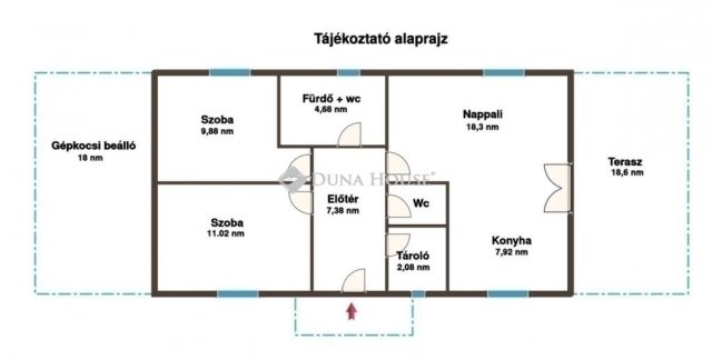 Eladó ikerház, Gyálon 97.5 M Ft, 3 szobás / költözzbe.hu
