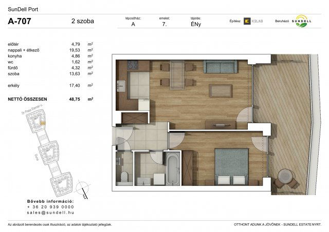 Eladó téglalakás, Budapesten, XI. kerületben 115.4 M Ft