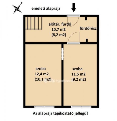 Eladó nyaraló, Romándon 11.9 M Ft, 2 szobás
