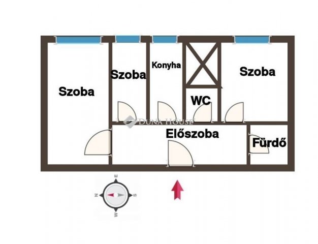 Eladó panellakás, Szentlőrincen 36.5 M Ft, 3 szobás