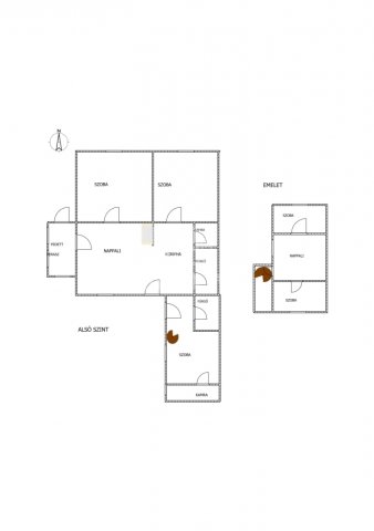 Eladó családi ház, Baján 48 M Ft, 5 szobás