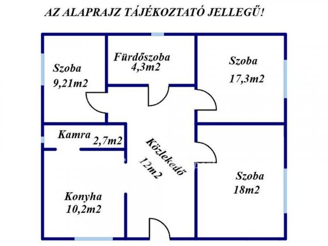 Eladó családi ház, Sarkadkeresztúron 19 M Ft, 2+1 szobás
