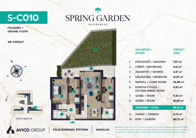 Eladó téglalakás, Budapesten, XIII. kerületben 161.59 M Ft