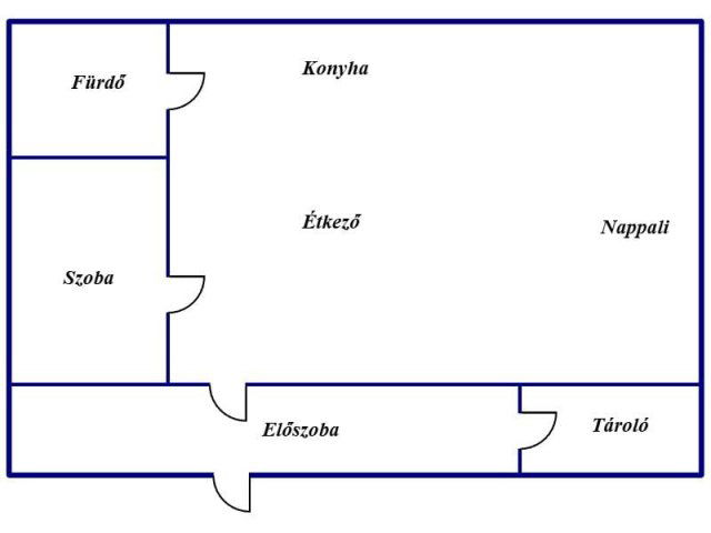 Eladó családi ház, Nagykállóban 32 M Ft, 1 szobás