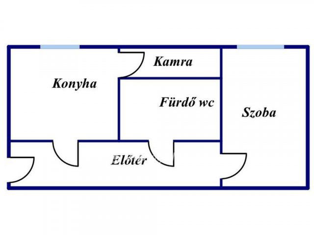 Eladó téglalakás, Pécsett 28.5 M Ft, 1 szobás
