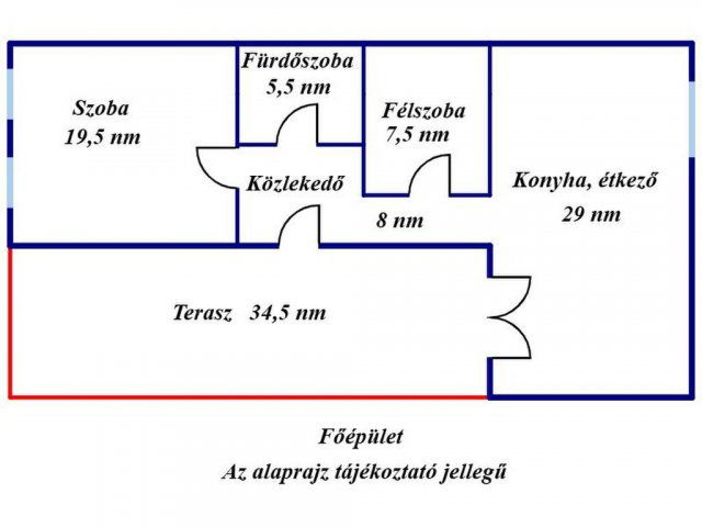 Eladó családi ház, Jászfényszarun 51.9 M Ft, 2+1 szobás