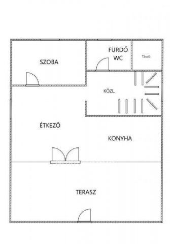 Eladó nyaraló, Szigetbecsén 89.9 M Ft, 4 szobás