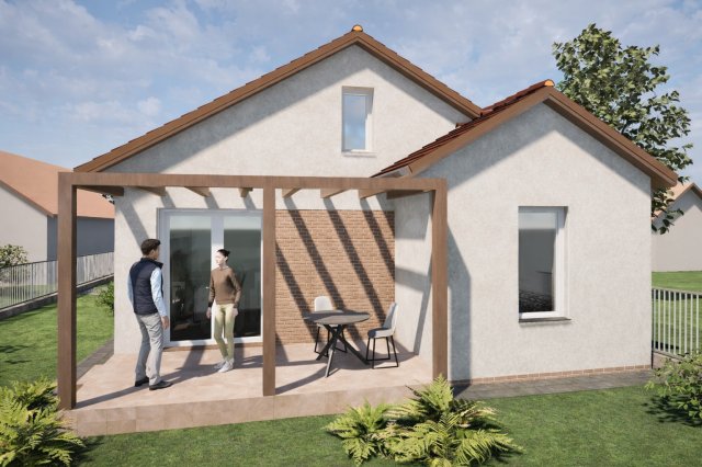 Eladó ikerház, Dömsödön 61.9 M Ft, 3 szobás