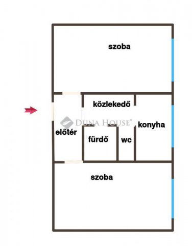 Eladó családi ház, Érden 53 M Ft, 1 szobás