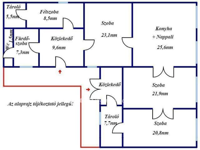 Eladó családi ház, Túrkevén 11.5 M Ft, 3+1 szobás