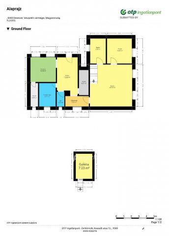 Eladó téglalakás, Devecseren 24.9 M Ft, 2+1 szobás