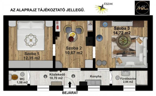Eladó családi ház, Seregélyesen 19.9 M Ft, 3 szobás