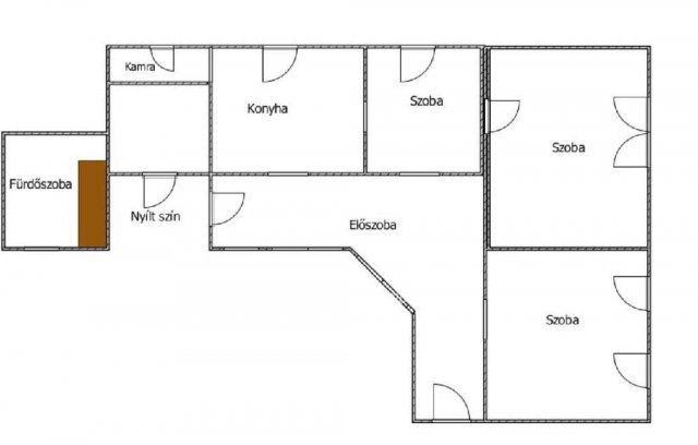 Eladó családi ház, Nagyéren 4.6 M Ft, 3 szobás
