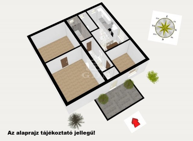 Eladó családi ház, Ócsán 76.9 M Ft, 3 szobás