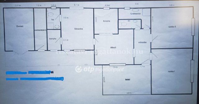 Eladó családi ház, Abádszalókban 24 M Ft, 3+1 szobás