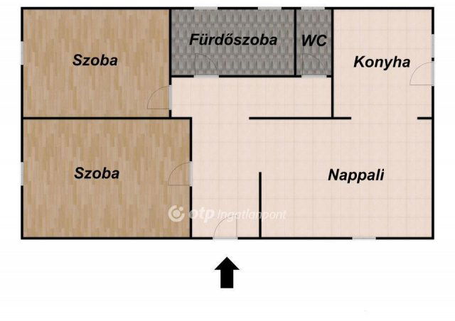 Eladó családi ház, Nyíregyházán 56 M Ft, 2 szobás