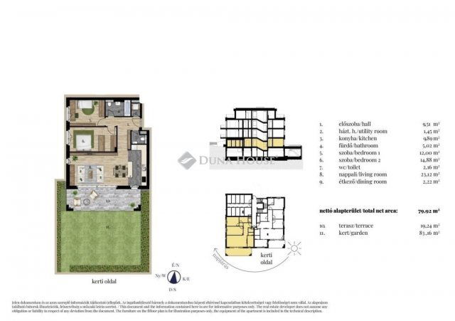 Eladó téglalakás, Budapesten, II. kerületben 336.64 M Ft