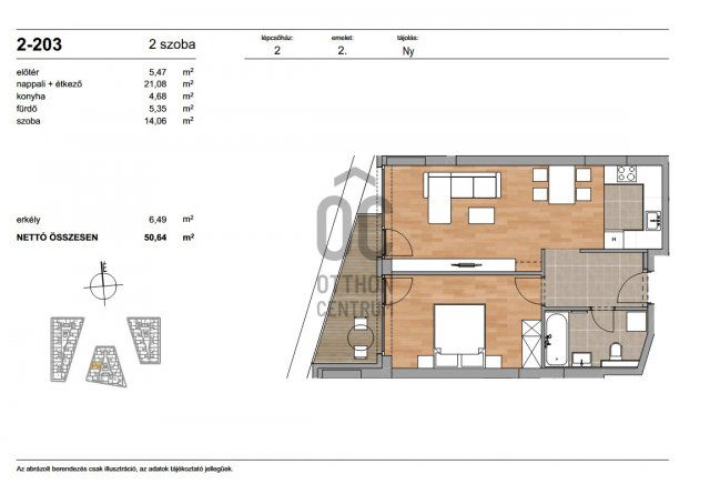 Eladó téglalakás, Budapesten, XI. kerületben 90.1 M Ft, 2 szobás