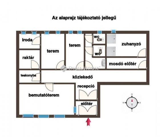 Kiadó üzlethelyiség, Székesfehérvárott 465 E Ft / hó