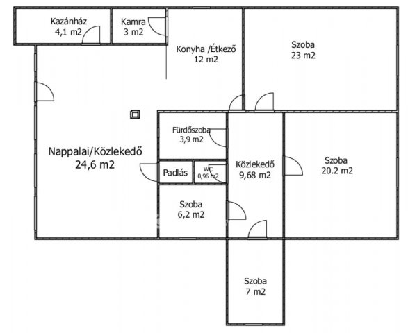 Eladó családi ház, Csanyteleken 19.5 M Ft, 2+2 szobás