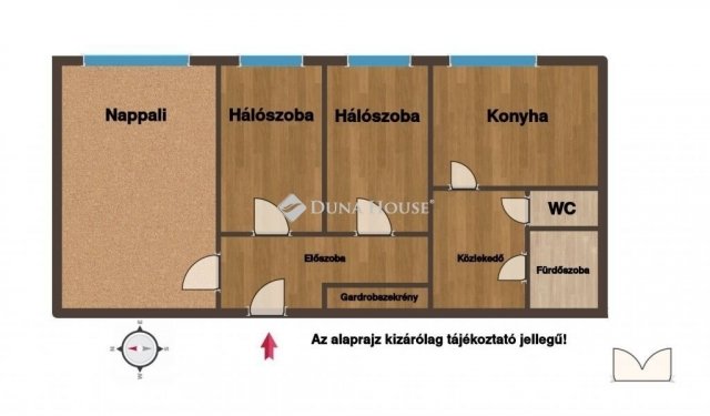 Eladó panellakás, Budapesten, XVIII. kerületben 55 M Ft, 3 szobás