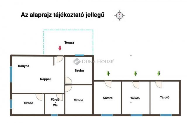 Eladó családi ház, Iregszemcsén 28 M Ft, 4 szobás