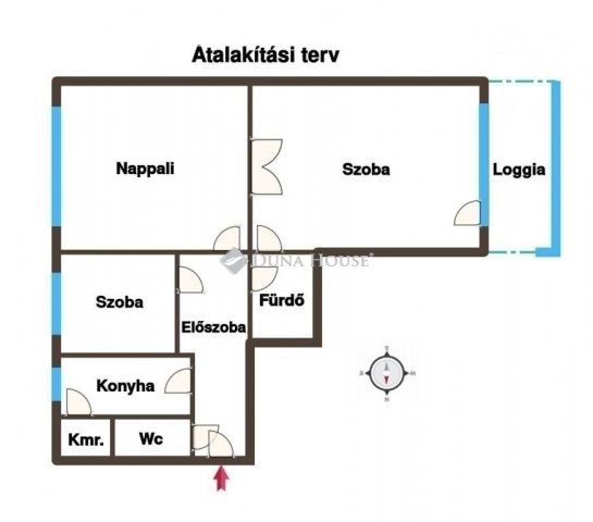 Eladó téglalakás, Budapesten, XIII. kerületben 87.5 M Ft