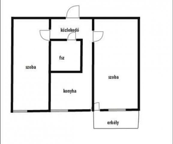 Eladó panellakás, Debrecenben, Görgey utcában 51.5 M Ft
