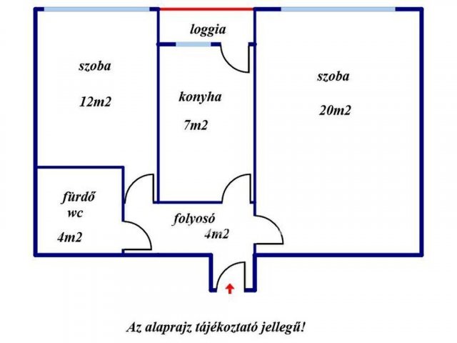Eladó panellakás, Gyöngyösön 34.9 M Ft, 2 szobás
