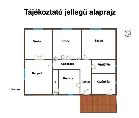Eladó családi ház, Örkényen 53 M Ft, 4 szobás