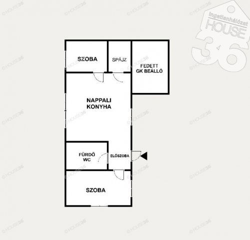 Eladó családi ház, Kecskeméten 39.9 M Ft, 3 szobás