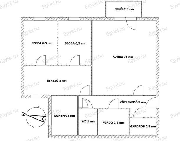 Eladó panellakás, Budapesten, VIII. kerületben 67.8 M Ft