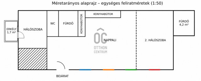 Eladó téglalakás, Budapesten, IX. kerületben 110 M Ft, 2 szobás