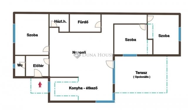 Eladó családi ház, Kecskeméten 81.6 M Ft, 4 szobás