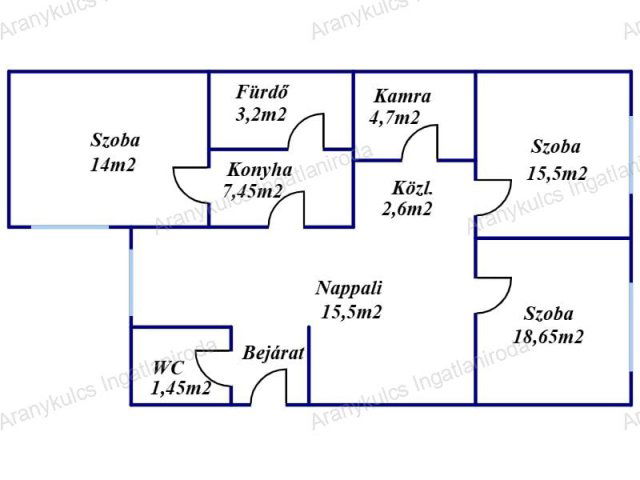 Eladó családi ház, Okányon 5.99 M Ft, 3 szobás
