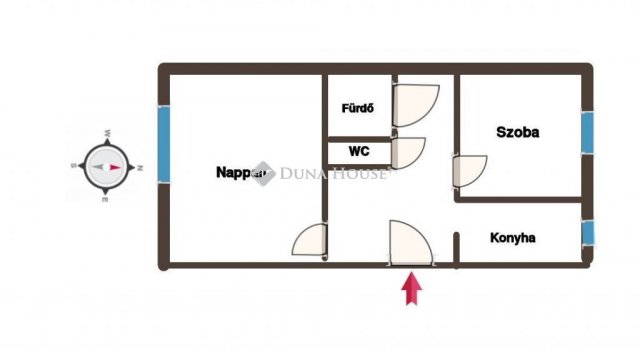 Eladó panellakás, Budapesten, III. kerületben, Királyok útján