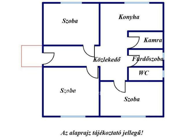 Eladó családi ház, Apagyon 15 M Ft, 3 szobás