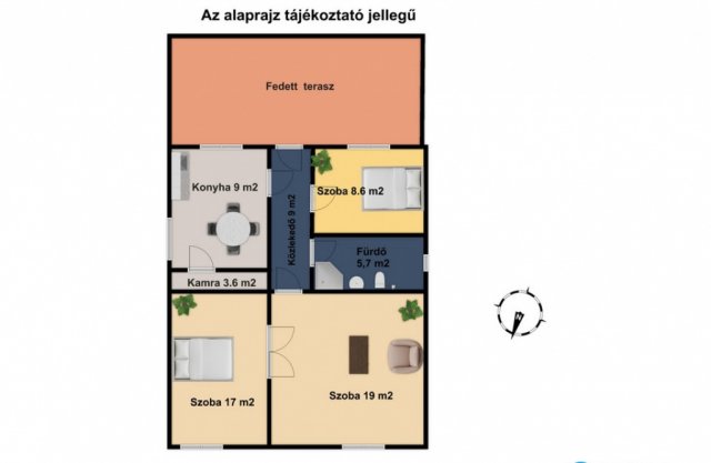 Eladó családi ház, Szendehelyen 64.9 M Ft, 2+1 szobás