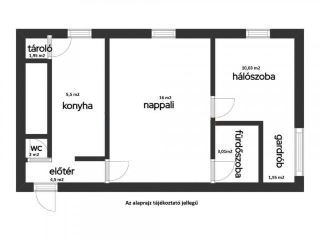 Eladó téglalakás, Dunaújvárosban 40 M Ft, 1+1 szobás