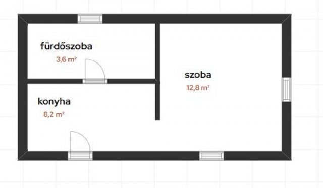Eladó családi ház, Nyáregyházán 19.9 M Ft, 1 szobás