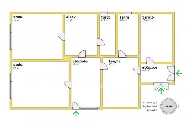 Eladó családi ház, Jászfényszarun 28.9 M Ft, 2+1 szobás