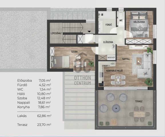 Eladó téglalakás, Budapesten, III. kerületben 138 M Ft, 3 szobás