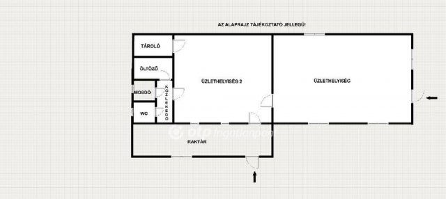 Eladó üzlethelyiség, Törtelen 49.9 M Ft / költözzbe.hu