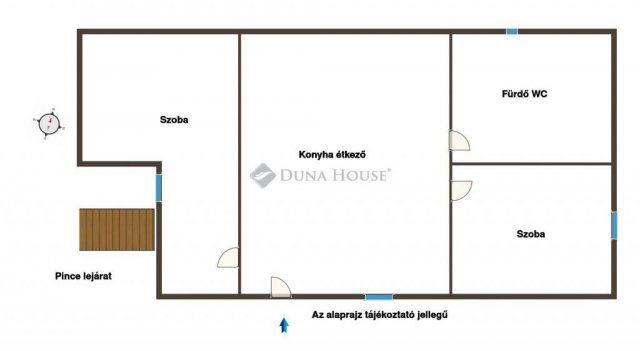 Eladó családi ház, Mikepércsen 9.8 M Ft, 3 szobás