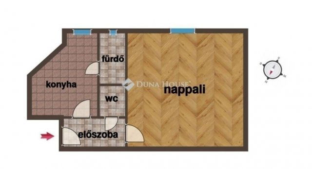 Eladó téglalakás, Budapesten, X. kerületben 47.5 M Ft, 1 szobás