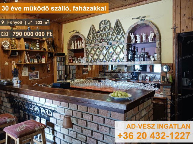 Eladó hotel, Fonyódon 790 M Ft, 22 szobás / költözzbe.hu