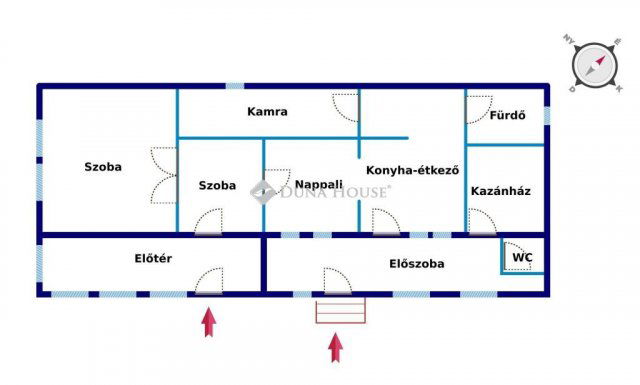 Eladó családi ház, Kenderesen 11.99 M Ft, 3 szobás